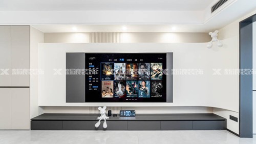 146m²现代黑白灰新家 越简单越高级|长沙全屋整装